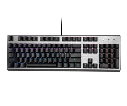 Klawiatura  przewodowa Cooler Master CK351 RGB (Optical switch brown)